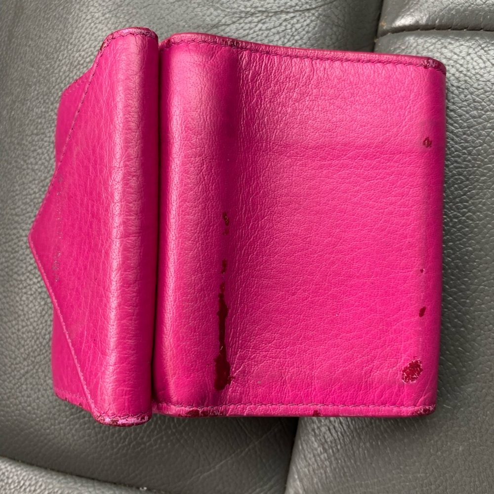 BALENCIAGA Luxury Bi-fold Leather Wallet Cardholder - Picture 8 of 8
